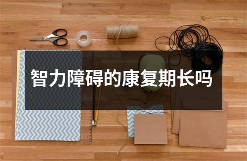 智力障碍的康复期长吗