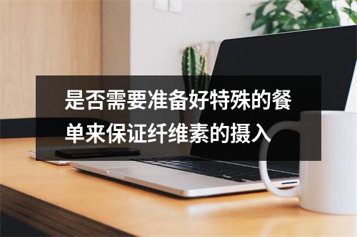 是否需要准备好特殊的餐单来保证纤维素的摄入 