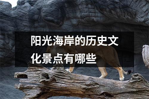 阳光海岸的历史文化景点有哪些