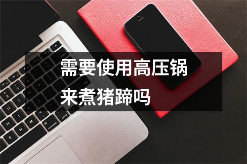 需要使用高压锅来煮猪蹄吗