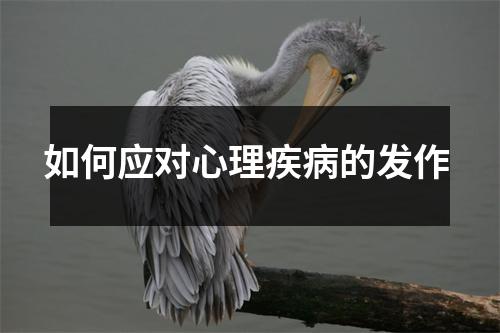 如何应对心理疾病的发作