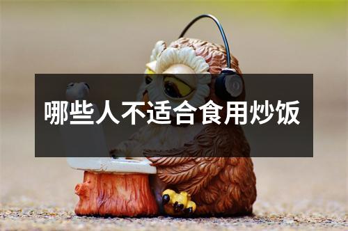 哪些人不适合食用炒饭 