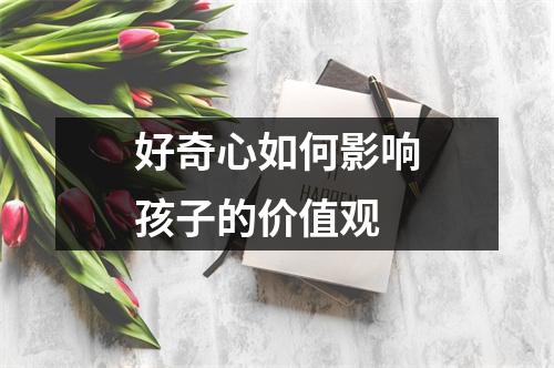 好奇心如何影响孩子的价值观 