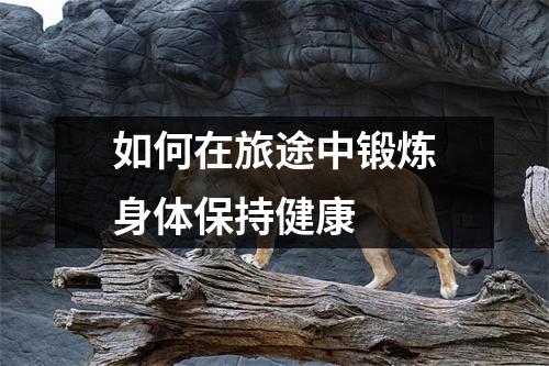 如何在旅途中锻炼身体保持健康 