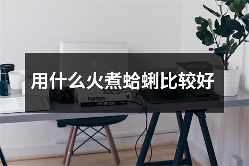 用什么火煮蛤蜊比较好