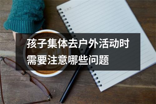 孩子集体去户外活动时需要注意哪些问题