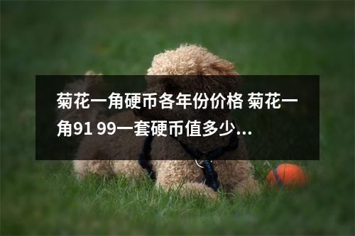 菊花一角硬币各年份价格 菊花一角91 99一套硬币值多少钱