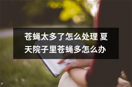 苍蝇太多了怎么处理 夏天院子里苍蝇多怎么办