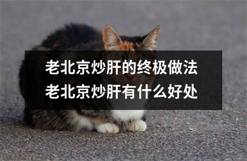 老北京炒肝的终极做法 老北京炒肝有什么好处