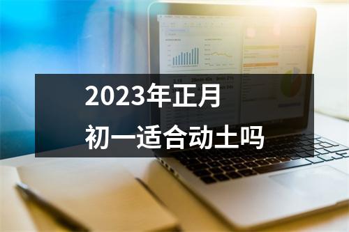 2023年正月初一适合动土吗