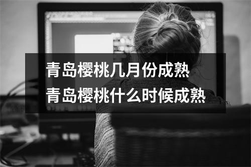 青岛樱桃几月份成熟 青岛樱桃什么时候成熟