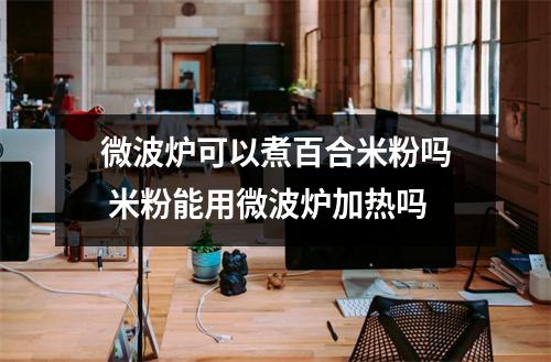 微波炉可以煮百合米粉吗 米粉能用微波炉加热吗