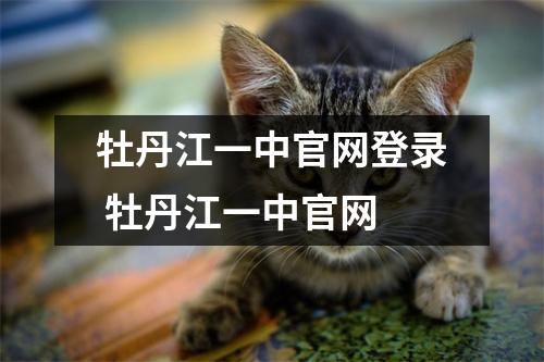 牡丹江一中官网登录 牡丹江一中官网