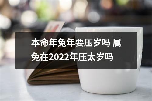 本命年兔年要压岁吗 属兔在2022年压太岁吗