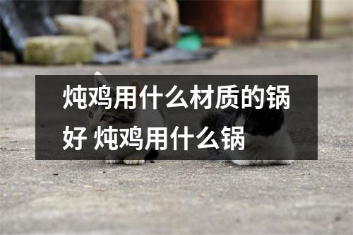 炖鸡用什么材质的锅好 炖鸡用什么锅