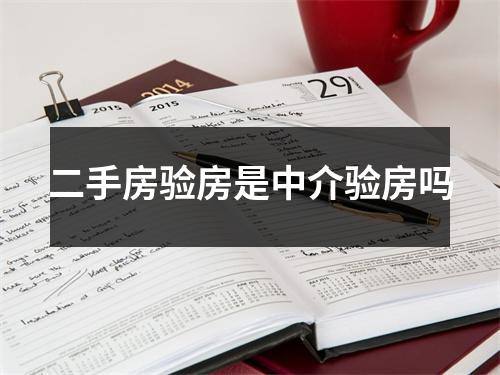 二手房验房是中介验房吗