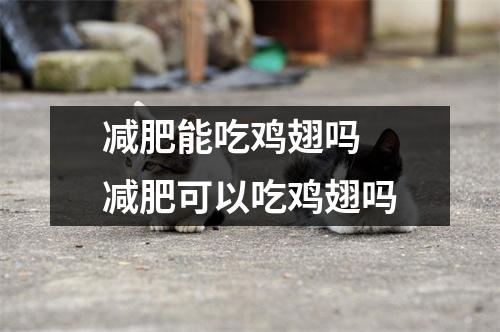 减肥能吃鸡翅吗 减肥可以吃鸡翅吗