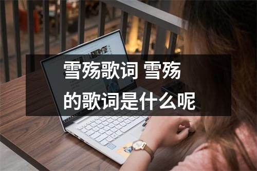 雪殇歌词 雪殇的歌词是什么呢