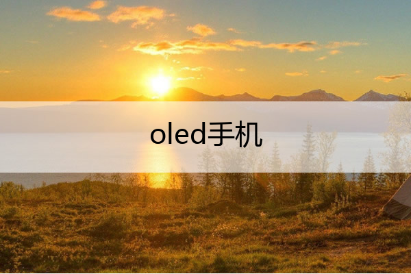 oled手机 oled手机屏幕寿命
