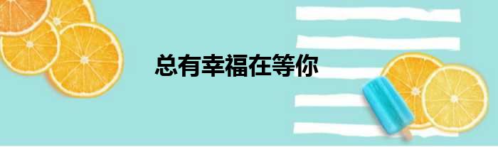 总有幸福在等你