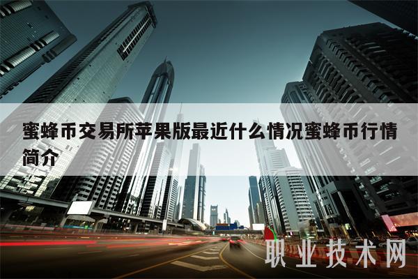 蜜蜂币交易所苹果版最近什么情况蜜蜂币行情简介