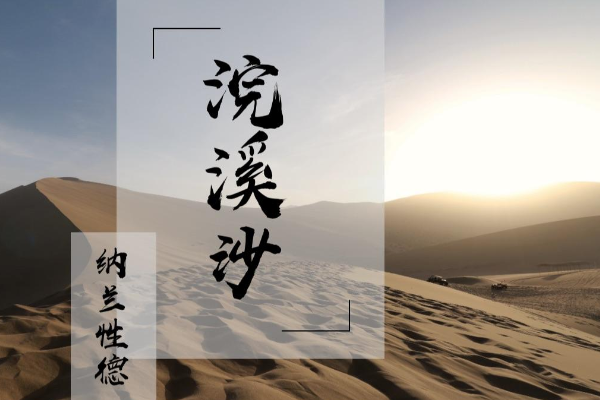 纳兰性德的浣溪沙赏析及意思