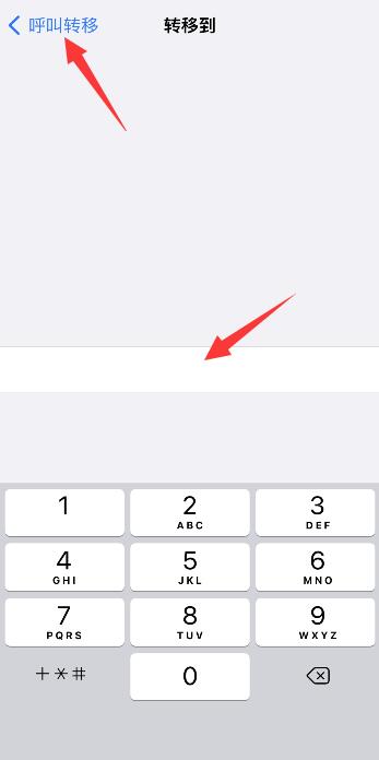 苹果手机呼叫转移怎么设置和取消