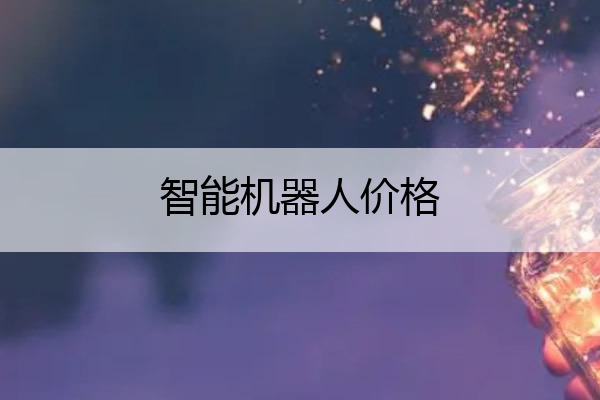 智能机器人价格 a1智能机器人价格