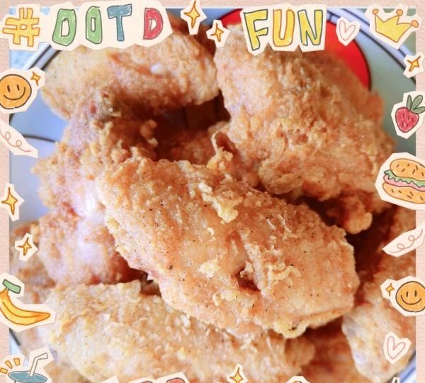 香酥鸡翅 香酥鸡翅尖零食