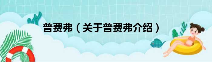 普费弗 关于普费弗介绍