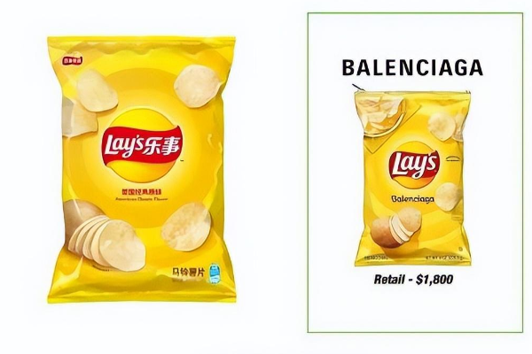 13000元薯片包：还未开售已被订光（巴黎世家的新款手拿包）