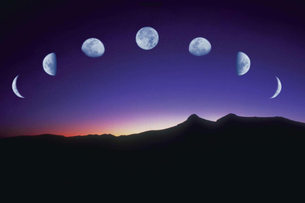 什么时候是上弦月下弦月