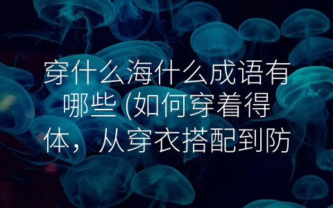 穿什么海什么成语有哪些 (如何穿着得体，从穿衣搭配到防晒护肤之道)