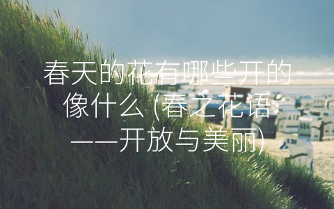 春天的花有哪些开的像什么 (春之花语——开放与美丽)
