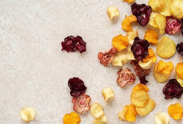 在家自制蔬菜脆 惊奇脆片饼干蔬菜味