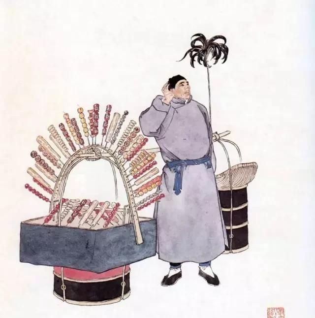 京味小吃大糖葫芦