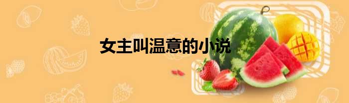 女主叫温意的小说