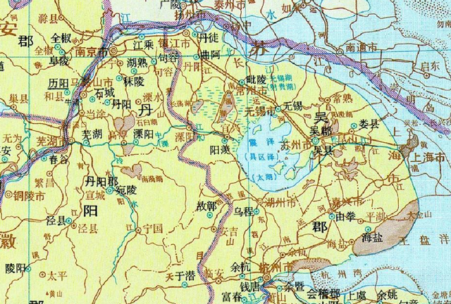 通过地图,了解江苏省常州市从古到今的历史变迁图6