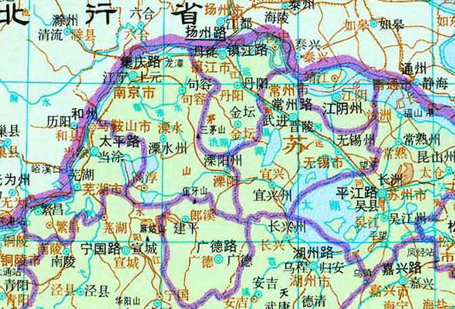 通过地图,了解江苏省常州市从古到今的历史变迁图14