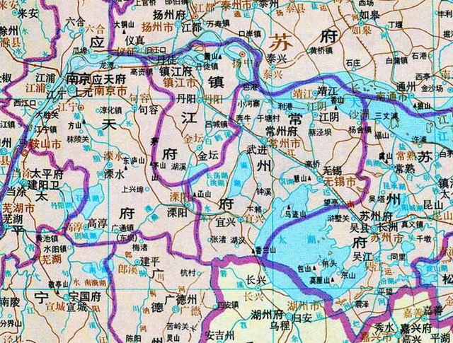通过地图,了解江苏省常州市从古到今的历史变迁图15