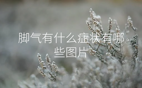 脚气有什么症状有哪些图片
