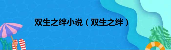 双生之绊小说 双生之绊