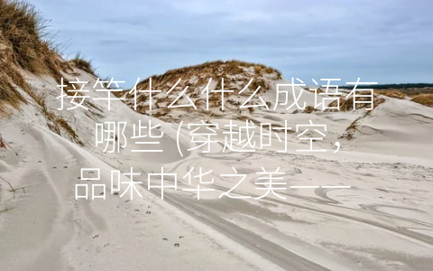 接竿什么什么成语有哪些 (穿越时空，品味中华之美—— 接竿成语的丰富内涵)