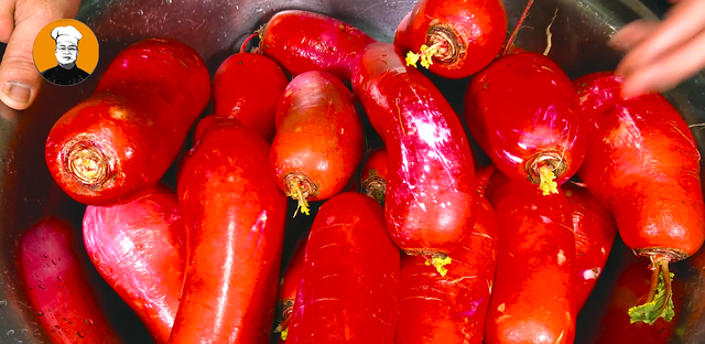 家庭自制腌萝卜干 老刘美食腌萝卜干