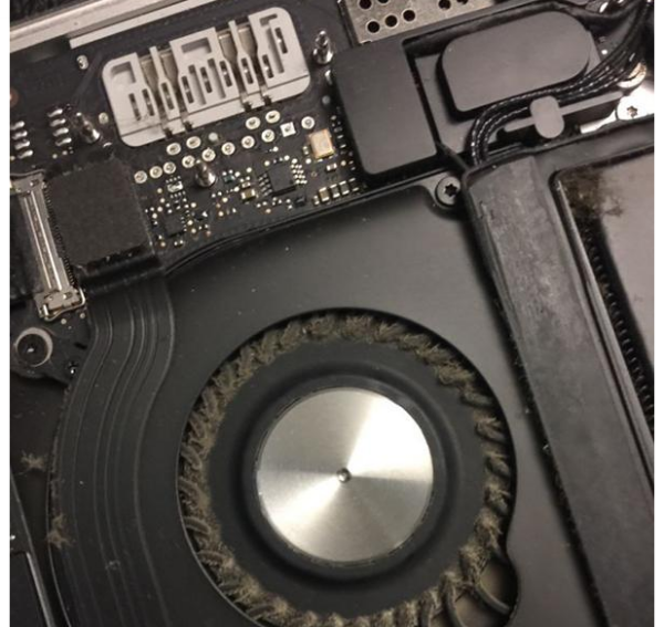 苹果笔记本电脑风扇如何清理？