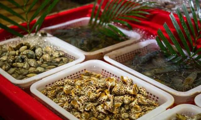 杭州这家自助餐厅竟然能吃到大排档现点现炒的活海鲜?还有膏满肉肥的东海梭子蟹任点畅吃图5