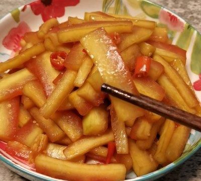 #不容错过的鲜美滋味#小炒西瓜皮图9