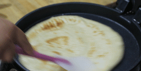 烙死面饼怎么和面擀时不缩图12