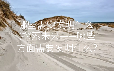 哪些需要发明什么 (探索未来——哪些方面需要发明什么？)
