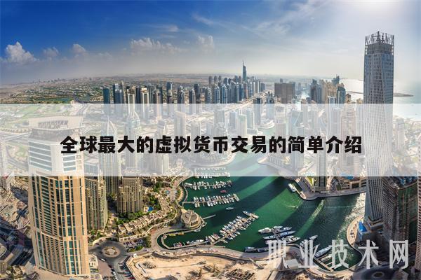 全球最大的虚拟货币交易的简单介绍
